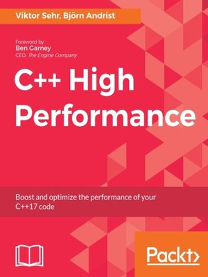cover image of C++ High Performance